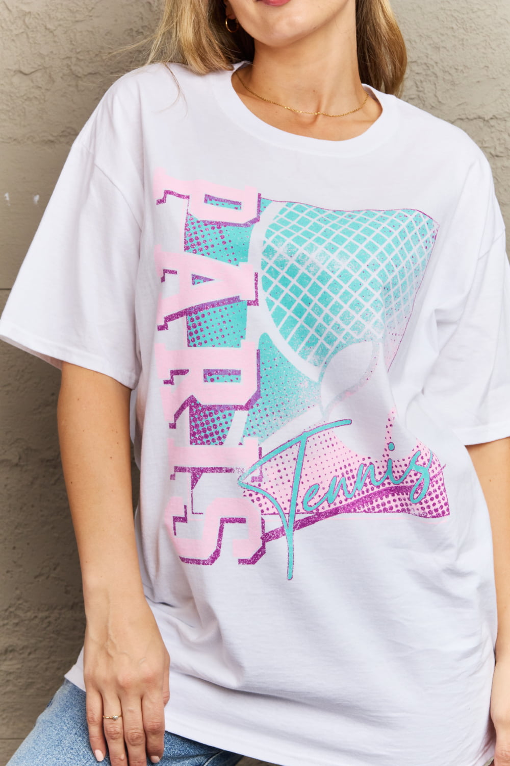 Sweet Claire "Paris Tennis" Graphic T-Shirt