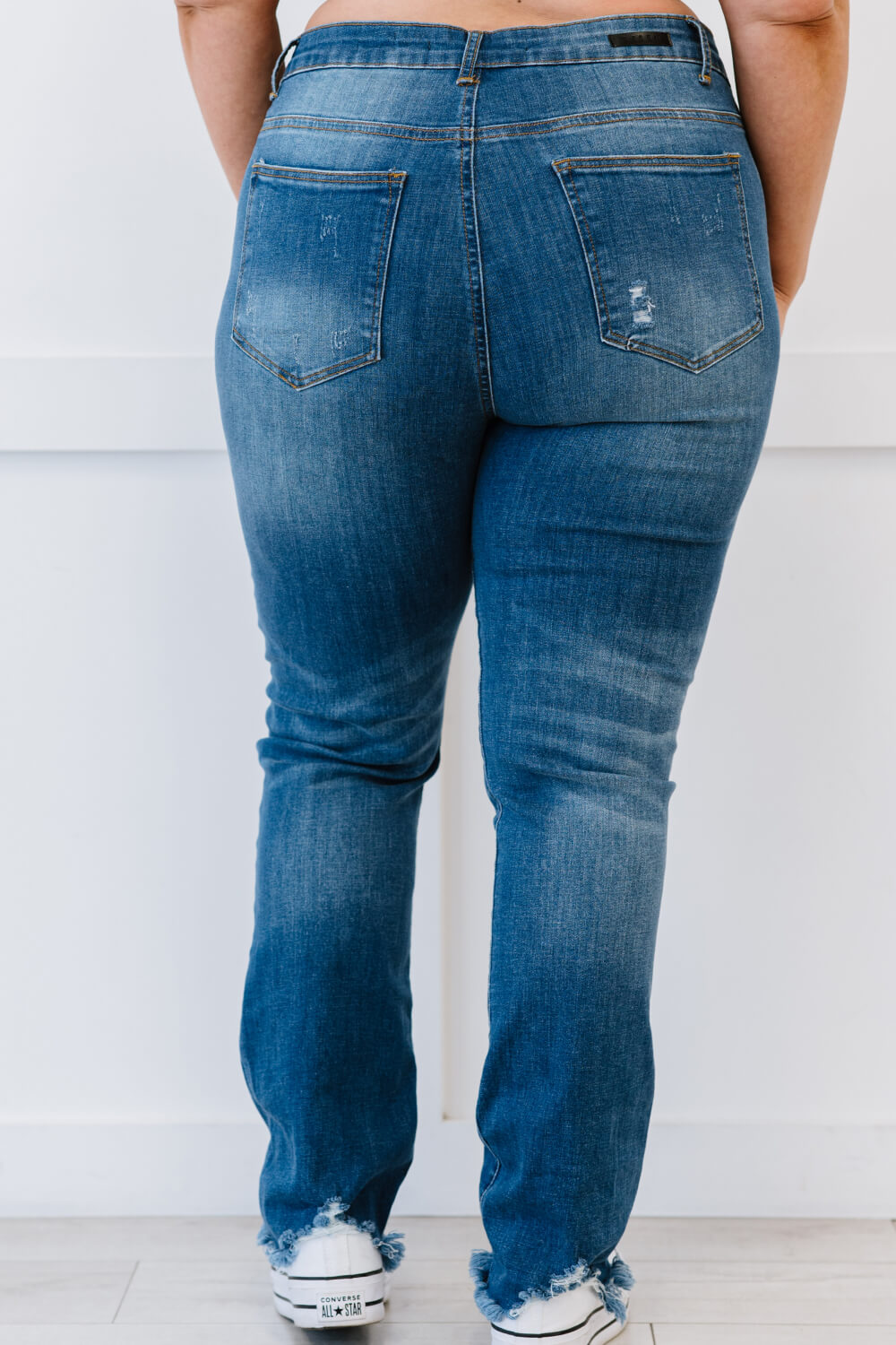 Traveler Full Size Run High-Waisted Straight Jeans