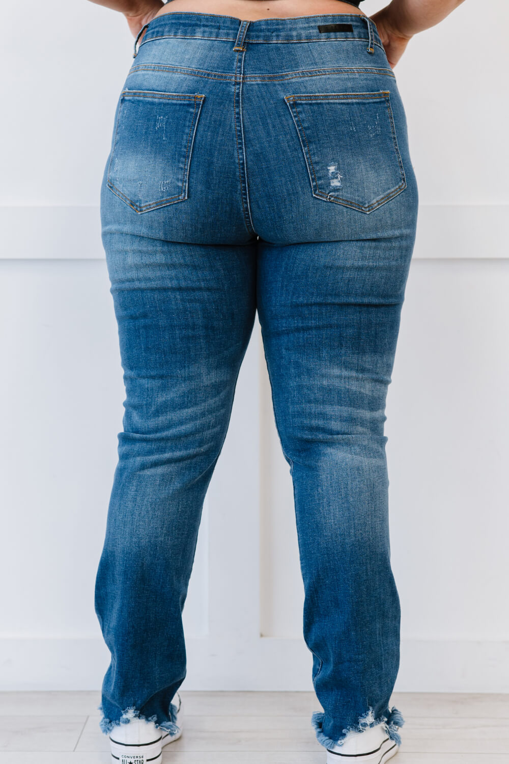 Traveler Full Size Run High-Waisted Straight Jeans