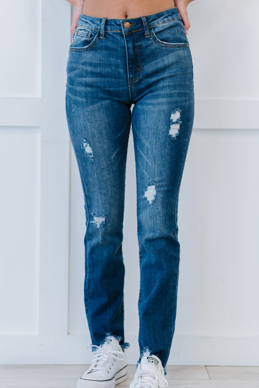 Traveler Full Size Run High-Waisted Straight Jeans
