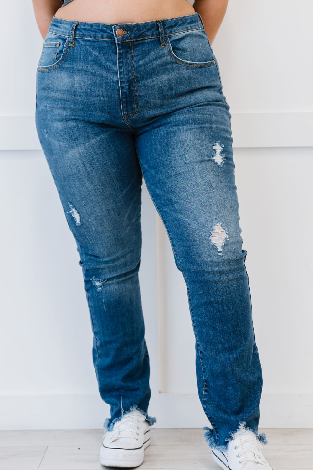 Traveler Full Size Run High-Waisted Straight Jeans