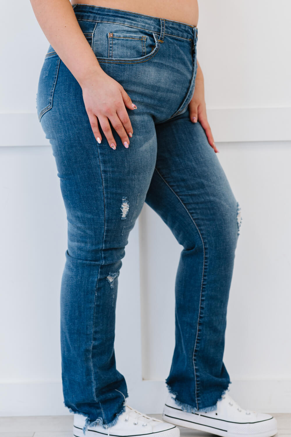 Traveler Full Size Run High-Waisted Straight Jeans