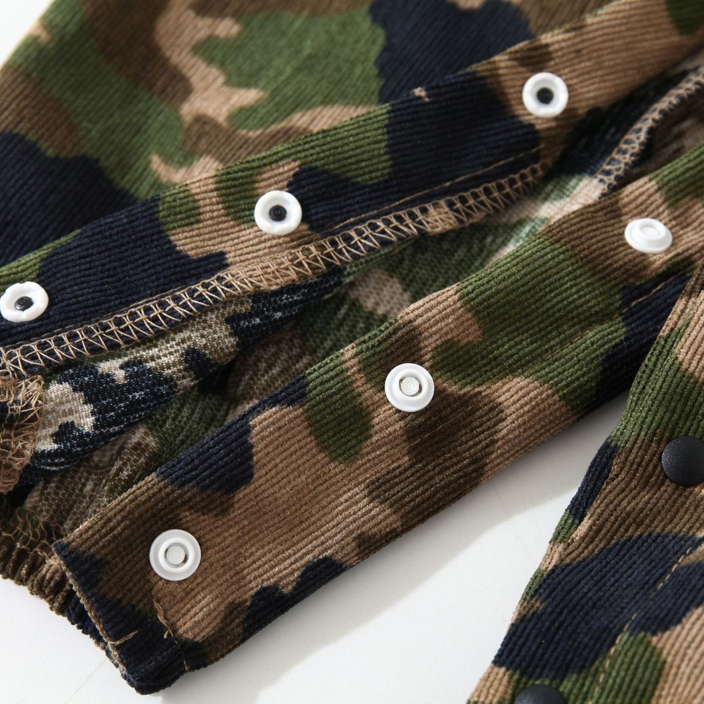 Baby Boy Camouflage Jumpsuit with Pocket