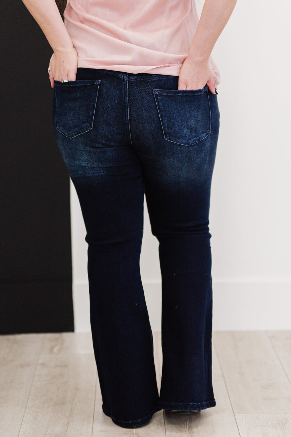Denim Obsession Full Size Run Flare Jeans