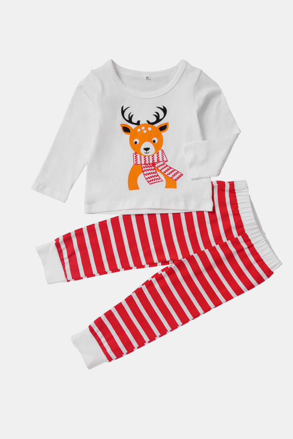 Kids' Reindeer Christmas Pajamas Set